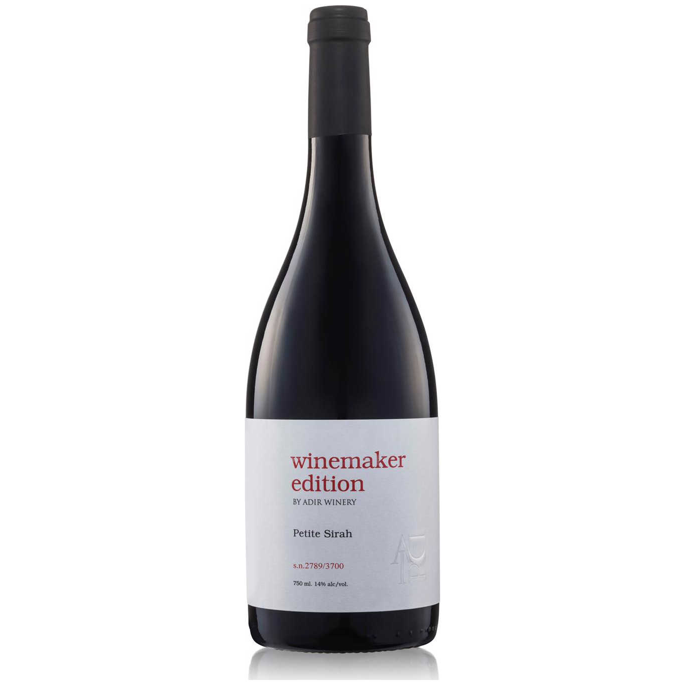Adir Winemaker Edition Petite Sirah - A Kosher Wine From Israel