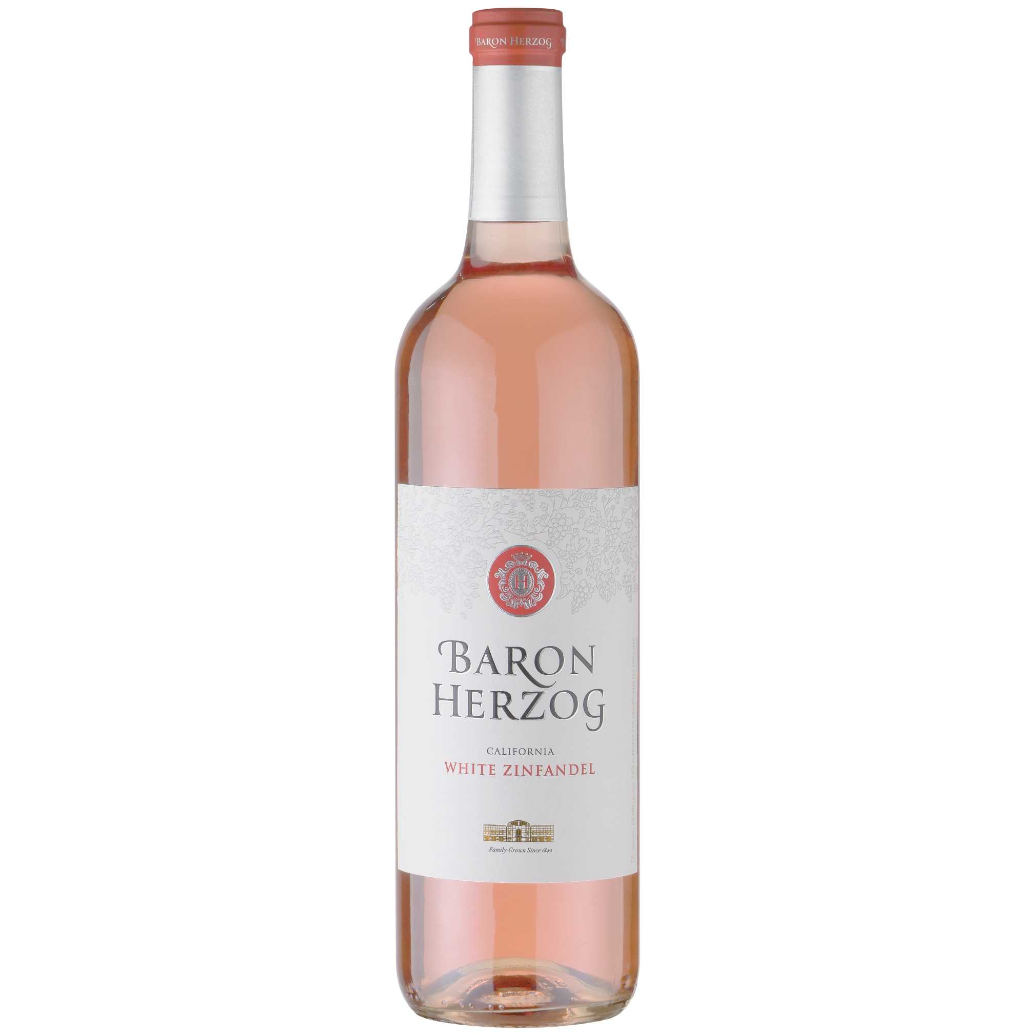 Baron Herzog White Zinfandel - A Kosher Wine From California