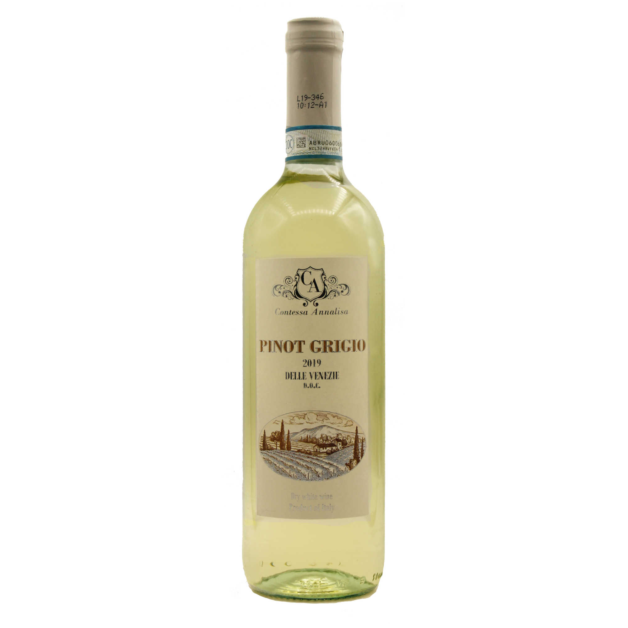 Contessa Annalisa Pinot Grigio - A Kosher Wine From Italy