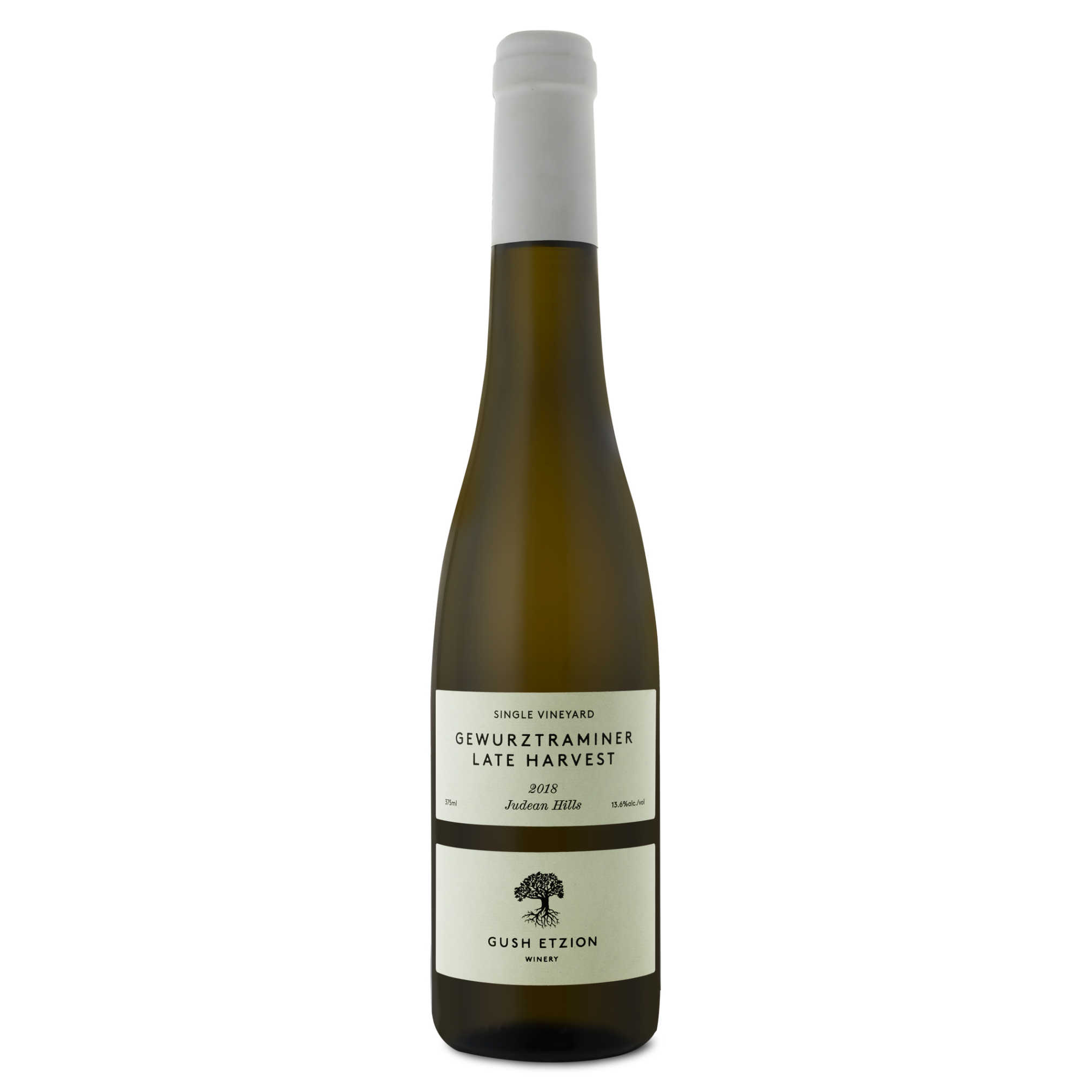 Gush Etzion Single Vineyard Late Harvest Gewurztraminer (375Ml Mini Bottle) - A Kosher Wine From Israel