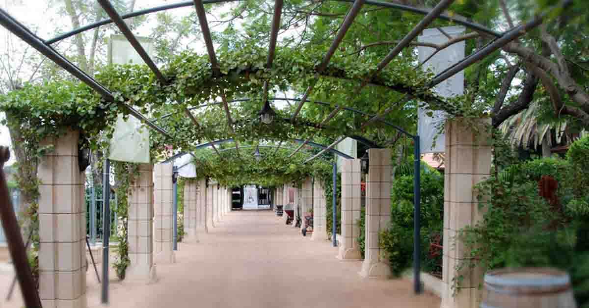 Binyamina Winery Entrance