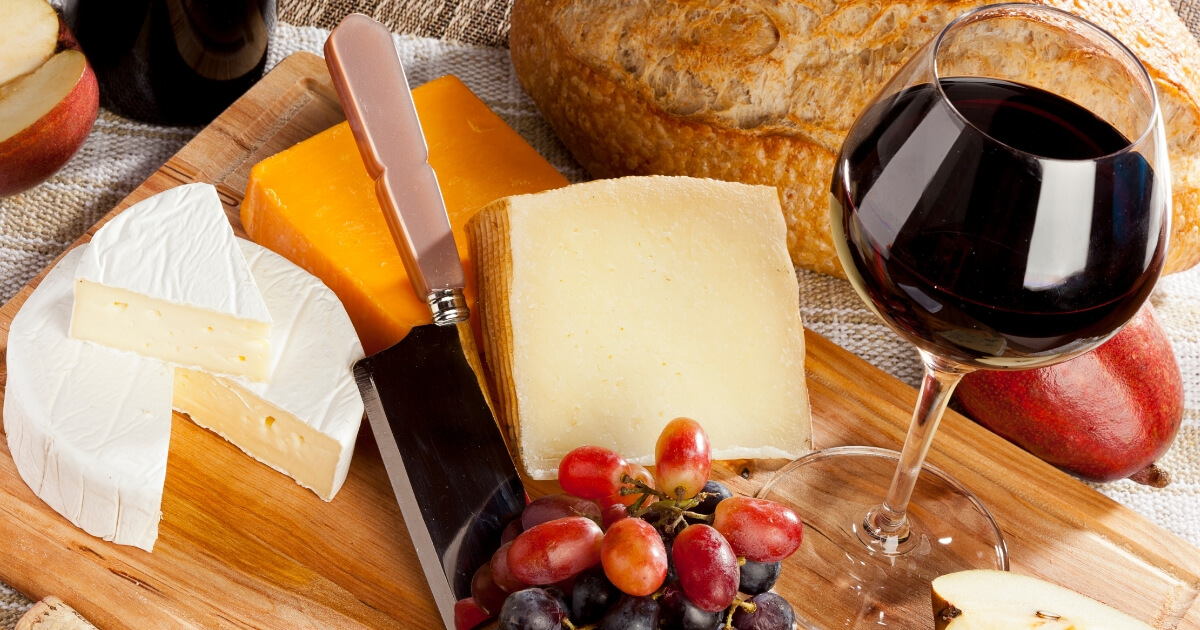 Wine and Cheeses Wine and Cheeses